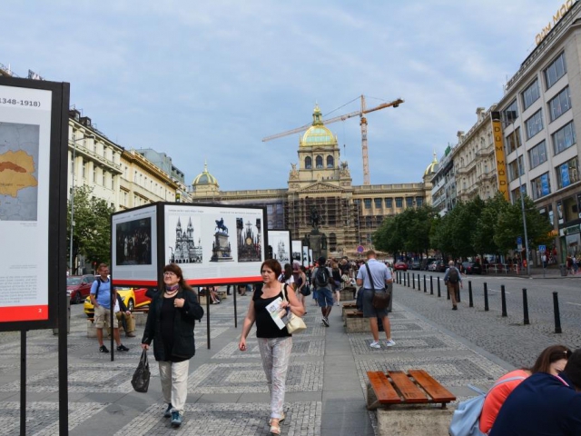Osudové osmičky stále na Václavském náměstí, foto: Stanislava Nopová