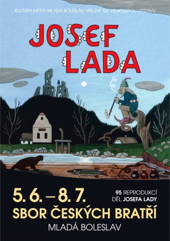 Výstava Josefa Lady v Mladé Boleslavi stále láká, foto: kulturamb.cz