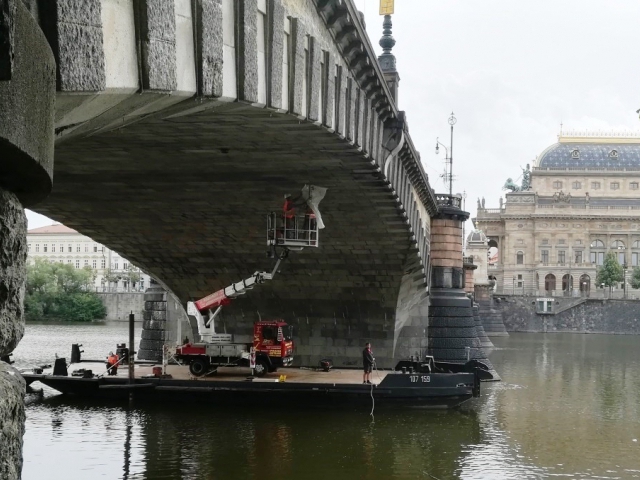 Připravuje se rekonstrukce mostu Legií, foto: TSK Praha