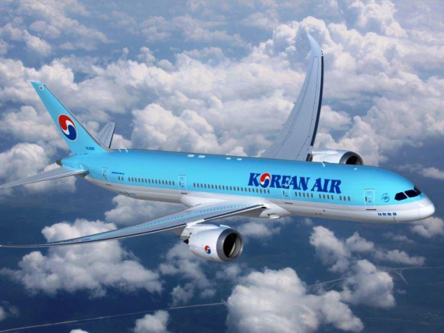 Korean Air nasadí od října Dreamliner na linku ze Soulu do Prahy, foto: Korean Air 