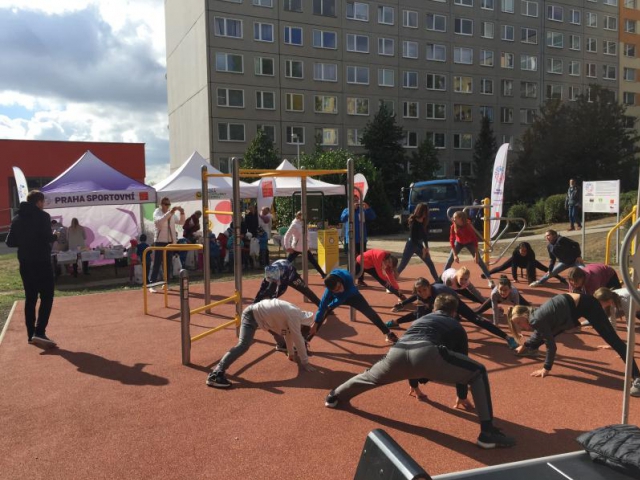 Praha postupně otevírá nové fit-parky v městských částech, foto: MHMP