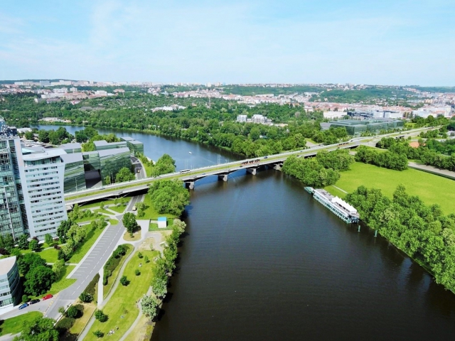 TSK doporučila varianty pro provizorní náhradu Libeňského mostu, foto: TSK Praha