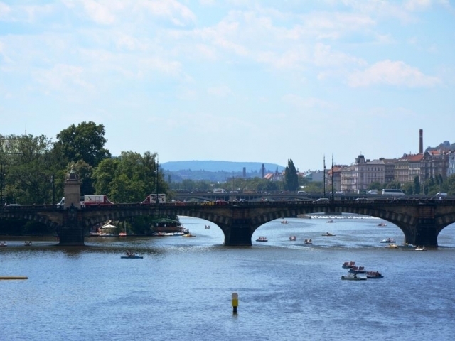 Zajištění bezpečnosti mostů v České republice, foto: Praha Press
