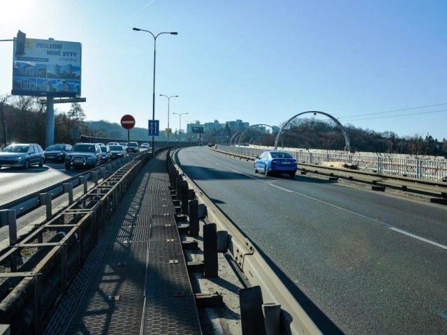 Oprava mostu přes Růžičkovu rokli omezí výjezd z Prahy, foto: TSK Praha