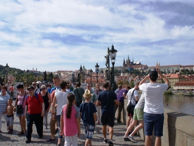 Praha chce kultivovat chování turistů, foto: Praha Press 