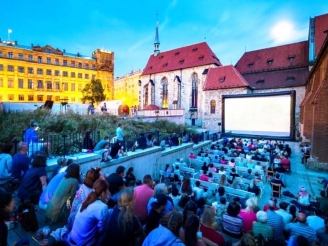 Letní kino v NGP, foto: Národní galerie Praha