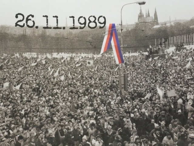 Praha 1989 – cesta ke svobodě, foto: Muzeum hlavního města Prahy