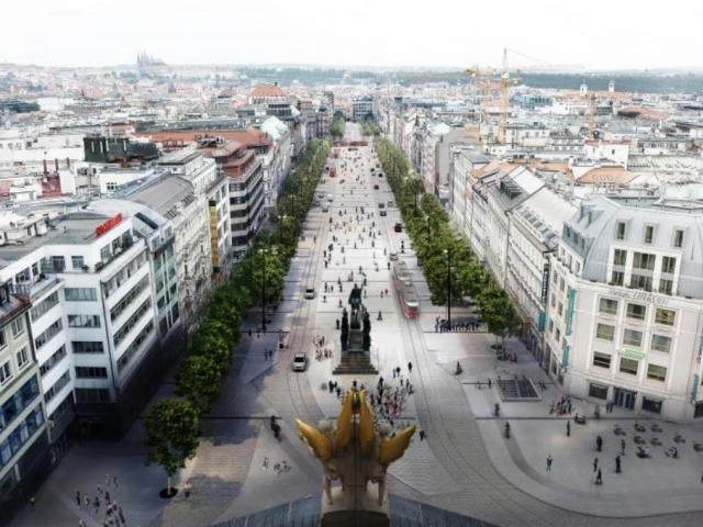 Praha představila novou podobu Václavského náměstí, foto: MHMP