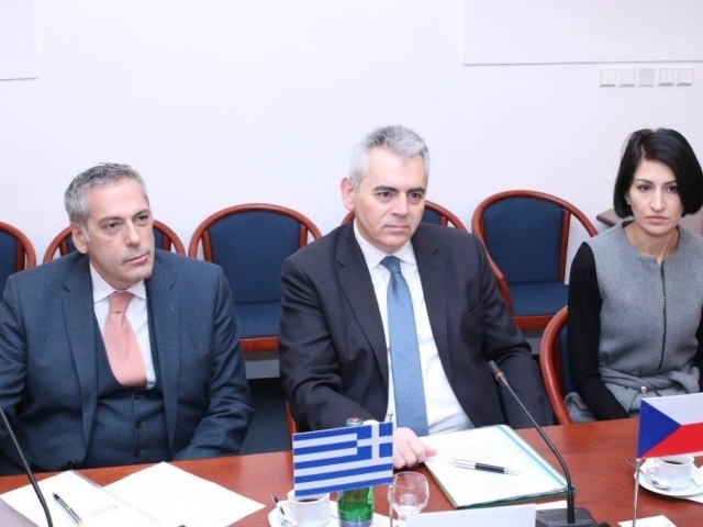 Řecká parlamentní delegace byla na jednání v Praze, foto: Parlament ČR