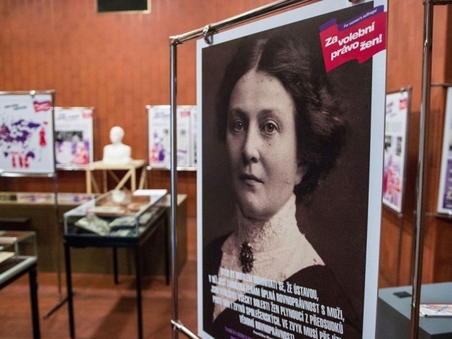 Příběh boje za volební právo žen v Národním památníku na Vítkově, foto: Národní muzeum
