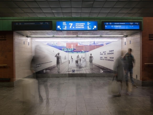 V květnu začnou práce na prodloužení podchodu na pražském hlavním nádraží, foto: MD ČR