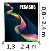 Velikost stěny Pegasus