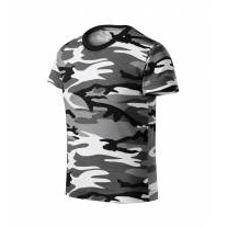 Camouflage tričko dětské camouflage gray 158 cm/12 l