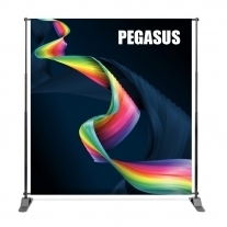 Pegasus BLACK - nastavitelná prezentační stěna