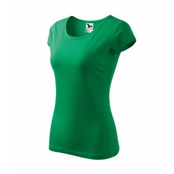 Pure tričko dámské středně zelená
