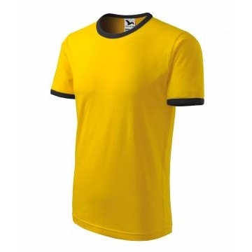 Infinity tričko unisex žlutá