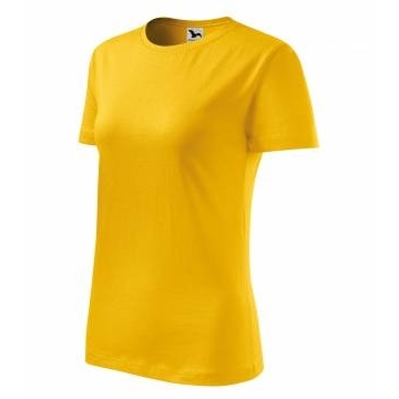 Classic New tričko dámské žlutá