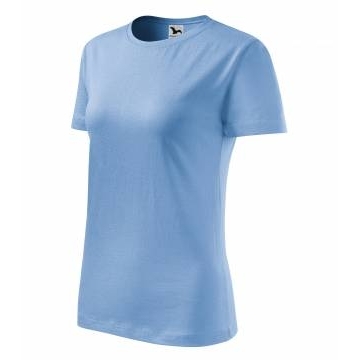 Classic New tričko dámské nebesky modrá