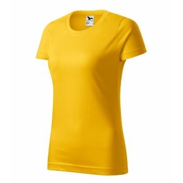 Basic tričko dámské žlutá
