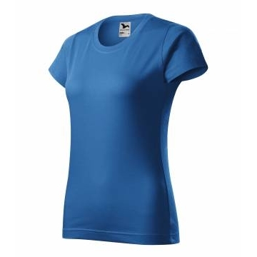 Basic tričko dámské azurově modrá