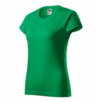 Basic tričko dámské středně zelená