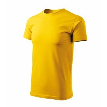 Heavy New tričko unisex žlutá
