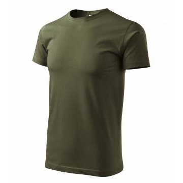 Heavy New tričko unisex military