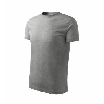 Basic tričko dětské tmavě šedý melír 158 cm/12 l