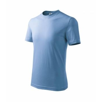 Basic tričko dětské nebesky modrá 110 cm/4 ro