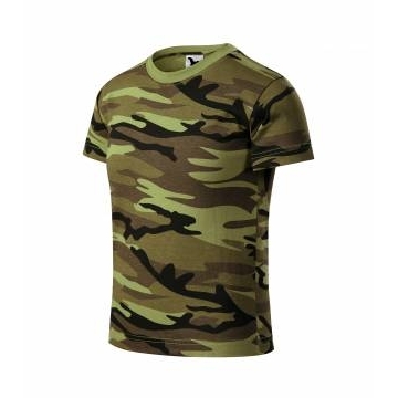 Camouflage tričko dětské camouflage green 158 cm/12 l