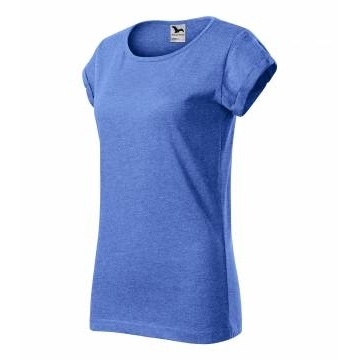 Fusion tričko dámské modrý melír