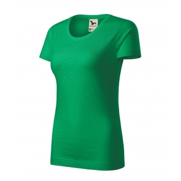 Native tričko dámské středně zelená