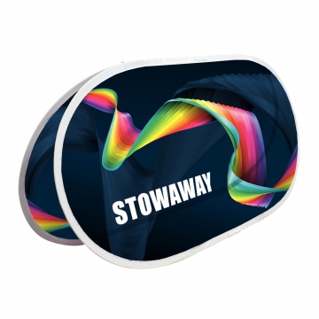 Stowaway - sestavený sklopný banner