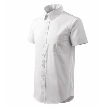 Shirt short sleeve/Chic košile pánská bílá