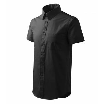 Shirt short sleeve/Chic košile pánská černá