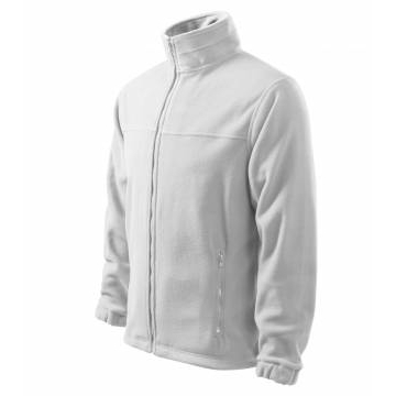 Jacket fleece pánský bílá