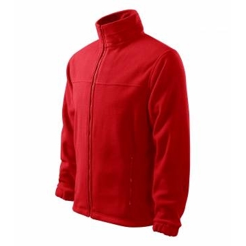Jacket fleece pánský červená