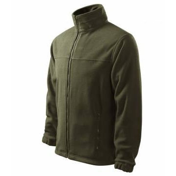 Jacket fleece pánský military
