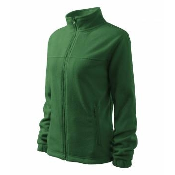 Jacket fleece dámský lahvově zelená