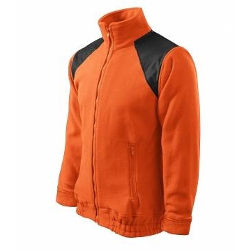 Jacket Hi-Q fleece unisex oranžová