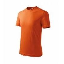 Basic tričko dětské oranžová 110 cm/4 ro