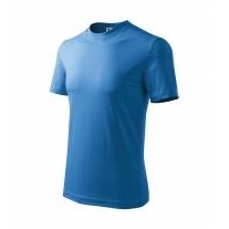 Basic tričko dětské azurově modrá 110 cm/4 ro