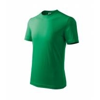 Basic tričko dětské středně zelená 110 cm/4 ro