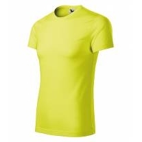 Star tričko unisex neon yellow
