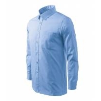 Shirt long sleeve/Style LS košile pánská nebesky modrá