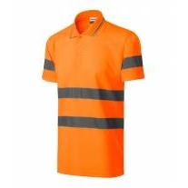 HV Runway polokošile unisex reflexní oranžová