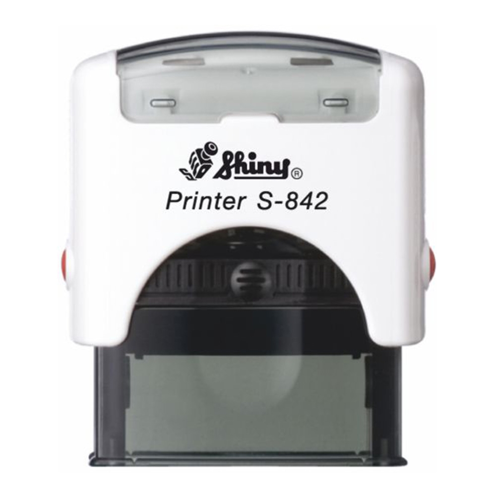 New Printer Line 38x14mm - bílé razítko